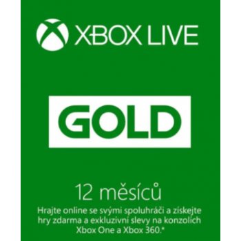 Microsoft Xbox Game Pass Core členství 12 měsíců