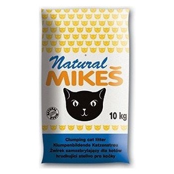 Mikeš NATURAL podestýlka pro kočky 10 kg