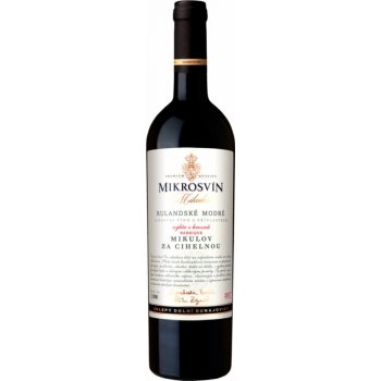 Mikrosvín Rulandské modré 2017 0,75 l