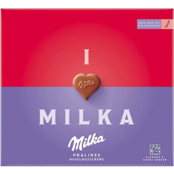 Milka I Love Milka Strawberry 110 g