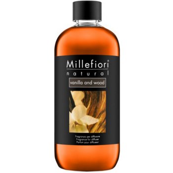 Millefiori Milano Natural náplň do aroma difuzéru Vanilka a dřevo 500 ml