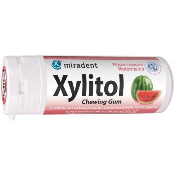 Miradent Xylitol Žvýkačky meloun 30 g