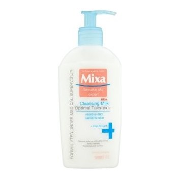 Mixa Cleansing Milk Optimal Tolerance odličovací mléko 200 ml