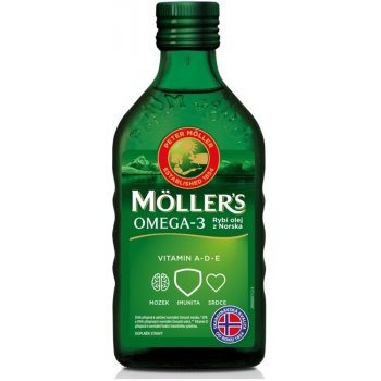 Möller´s rybí olej Omega 3 z tresčích jater 250 ml