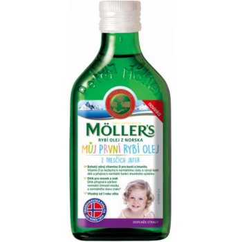 Mollers Omega 3 Můj první rybí olej 250 ml