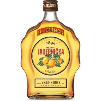 Moravská Jadernička 3y 42% 0,7 l (budík holá láhev)