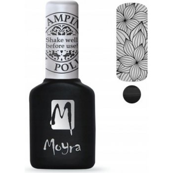 Moyra hybridni lak barevný SGP01 Black 10 ml