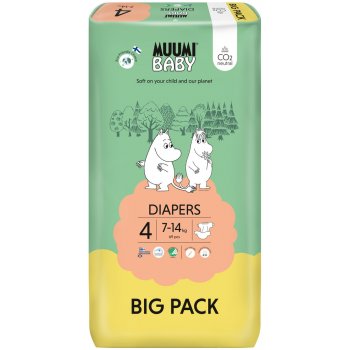 Muumi Baby 4 Maxi 7-14 kg eko 69 ks