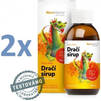 MycoMedica MycoBaby dračí sirup 2 x 200 ml