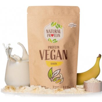 NaturalProtein Veganský protein 350 g