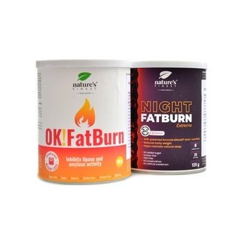 Natures Finest OK! fatburn and Night fat burn set 2 x 150 g