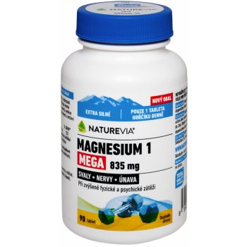 NatureVia Magnesium 1 Mega 835 mg 90 tablet