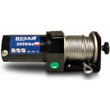 Naviják Husarwinch BST 2000 Y, 12V, ocelové lano