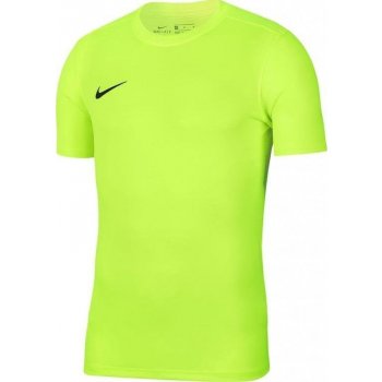 NIKE Park VII Jersey dres krátký rukáv pánský Neon žlutá