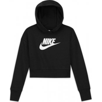 Nike Sportswear FT Crop Hoodie G black/white