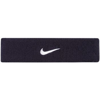 Nike Swoosh headband obsidian/white