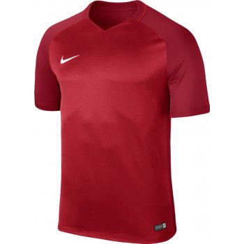 Nike Trophy III krátký rukáv Červená / Bílá UK Pánské