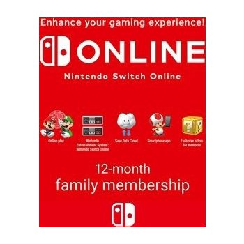 Nintendo Switch Online Family členství 365 dní