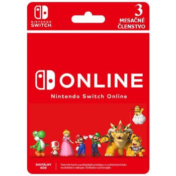 Nintendo Switch Online Individual členství 90 dní