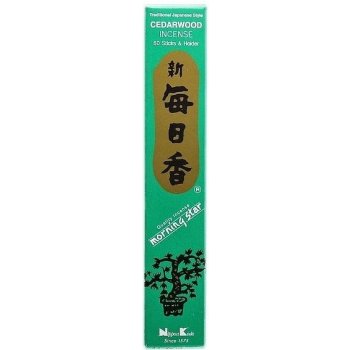 Nippon Kodo japonské vonné tyčinky Morning Star Cedarwood 50 ks