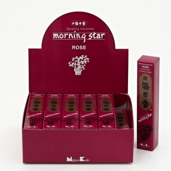 Nippon Kodo japonské vonné tyčinky Morning Star Rose 50 ks