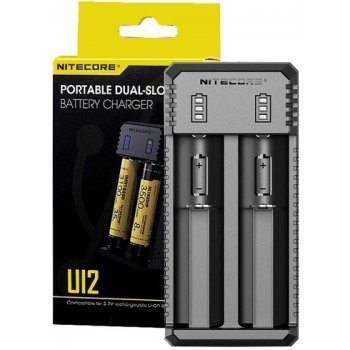 Nitecore Multifunkční USB nabíječka baterií UI2 2 sloty