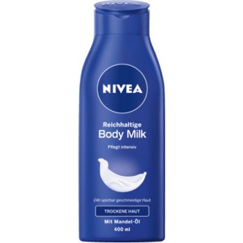 Nivea Body Milk výživné tělové mléko velmi suchá pokožka 400 ml