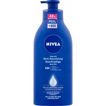 Nivea Body Milk výživné tělové mléko velmi suchá pokožka 625 ml