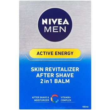 Nivea Men Active Energy revitalizační balzám po holení 2 v 1 100 ml