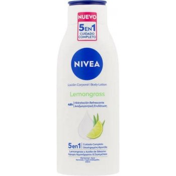 Nivea Tělové mléko s citronovou trávou 5 v 1 400 ml