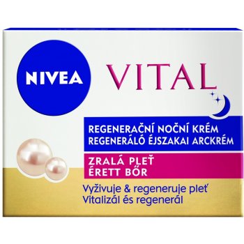 Nivea Visage Vital regenerační noční krém velmi zralá pleť 50 ml