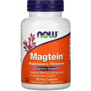 Now Foods Magtein Magnesium Threonate 90 kapslí