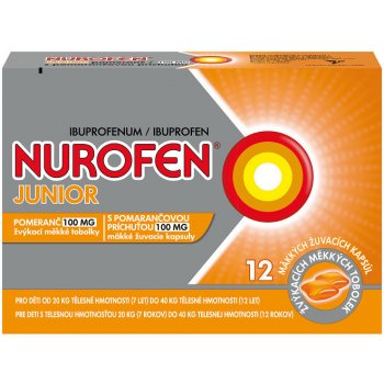 NUROFEN JUNIOR POMERANČ POR 100MG CPS MDM 12