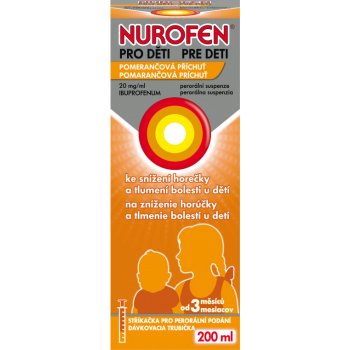 NUROFEN PRO DĚTI POR 20MG/ML POR SUS 200ML II