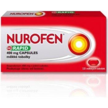 NUROFEN RAPID POR 400MG CPS MOL 20