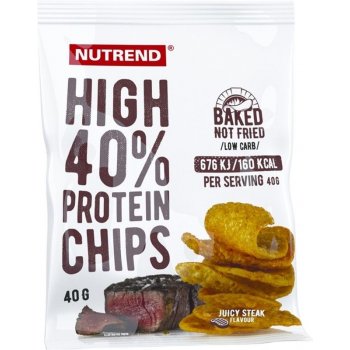 Nutrend High protein chips juicy steak 40g