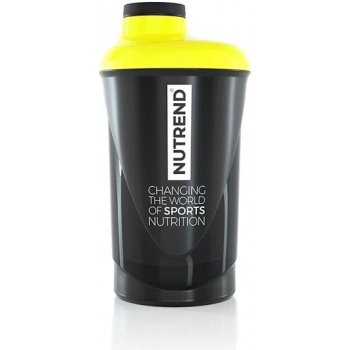 Nutrend shaker 600ml, černý