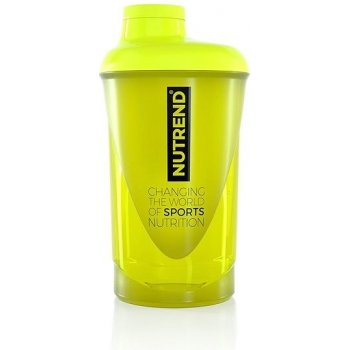 Nutrend shaker 600ml, žlutý