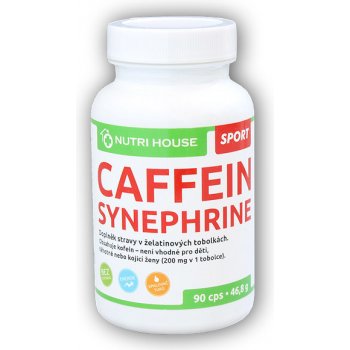 NutriHouse CAFFEINE + SYNEPHRINE 90 kapslí