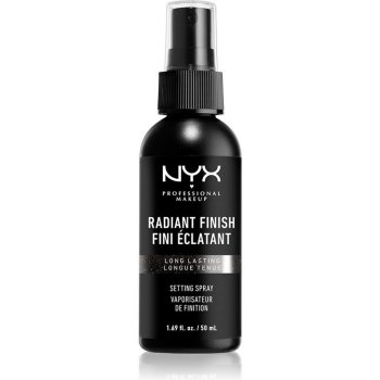 NYX Professional Make-up Radiant Finish Setting Spray rozjasňující fixační sprej 50 ml