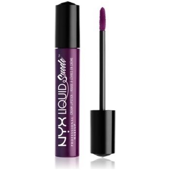 NYX Professional Makeup Liquid Suede Cream tekutá voděodolná rtěnka s matným finišem 19 Subversive Socialite 4 ml