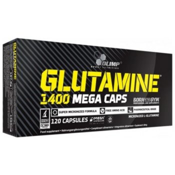 Olimp Sport Nutrition Glutamine Mega Caps 1400 120 kapslí