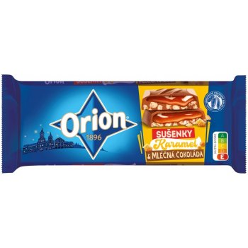 ORION Mléčná čokoláda karamel sušenka 87g