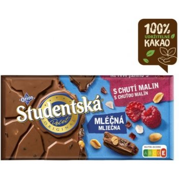 Orion studentská pečeť mléčná+malina 170 g