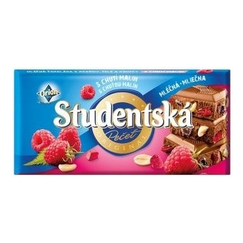 Orion studentská pečeť mléčná+malina 180 g