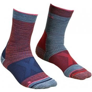 Ortovox ponožky W's Alpinist Mid Socks hot coral