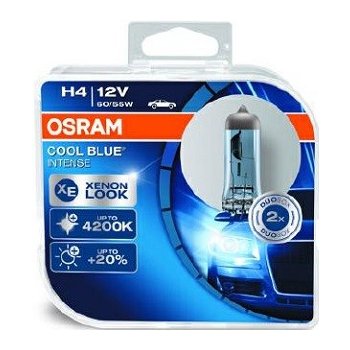 Osram Cool Blue Intense 64193CBI-HCB H4 P43t-38 12V 60/55W