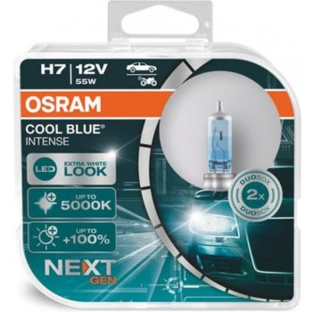 Osram Cool Blue Intense H7 12V 55W PX26d 2 ks