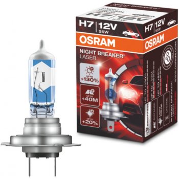 Osram Night Breaker Laser H7 PX26d 12V 55W