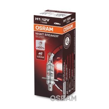 Osram Night Breaker Silver H1 P14,5s 12V 55W